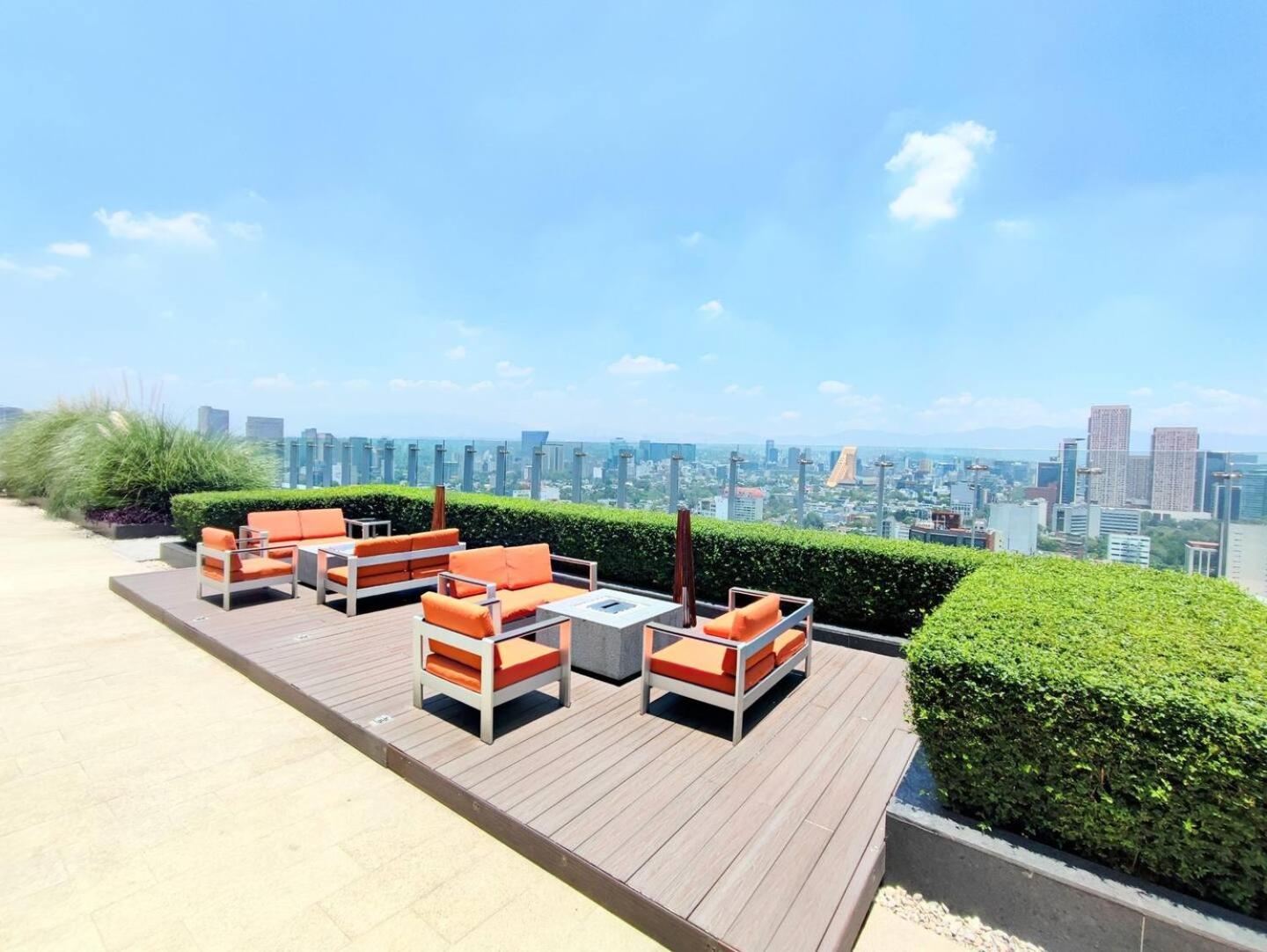 Luxurious High-Rise Hs Wifi, Amazing City Views Мехико Экстерьер фото